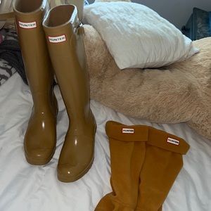 Hunter rain boots